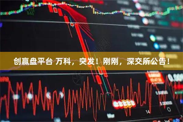 创赢盘平台 万科，突发！刚刚，深交所公告！